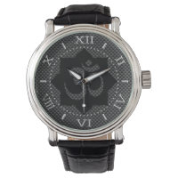 OM Symbole Lotus Spiritualité Carbone Fiber Dial