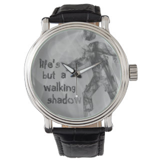 Montre Ombre de marche - Citation de Shakespeare Macbeth