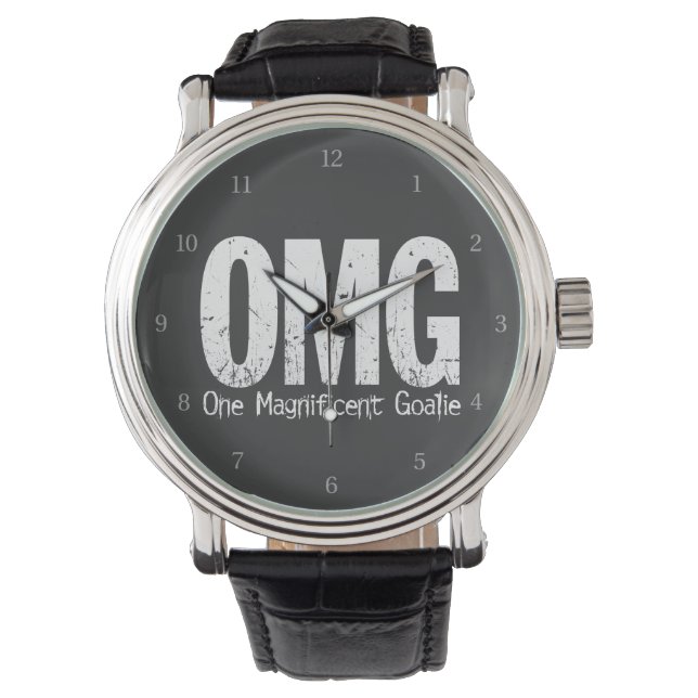 Montre OMG : Un Magnifique gardien de gardien de but (soc (devant)