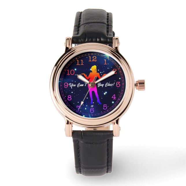 Montre " On ne peut pas acheter la classe !" (Recto)