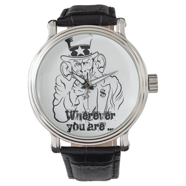 Montre Oncle SAM - Partout où vos acres… Regardez (devant)