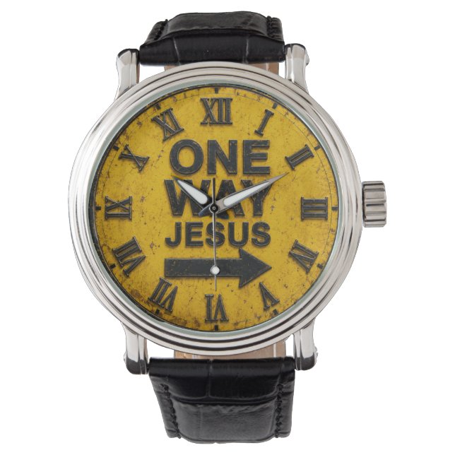 Montre One Way Jesus  (devant)