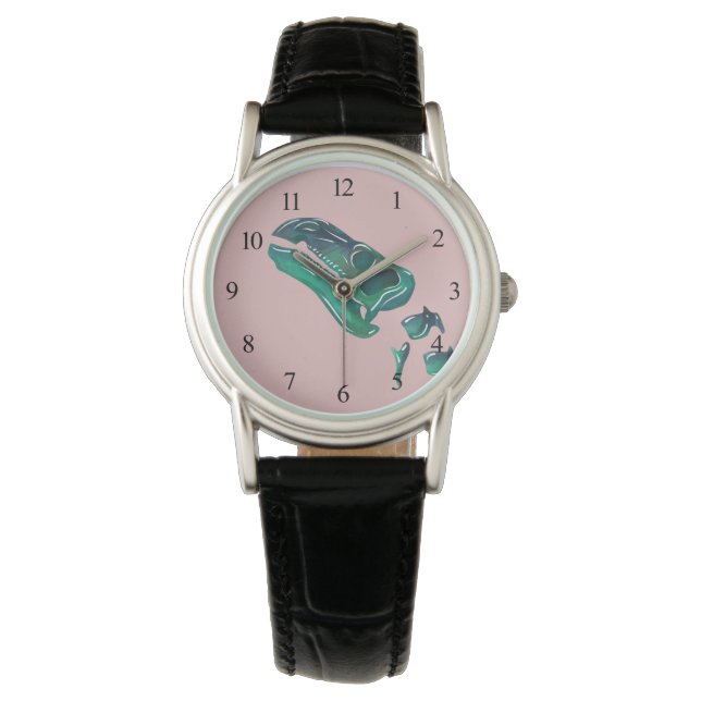 Montre Opal Iguanodon Dinosaur (devant)