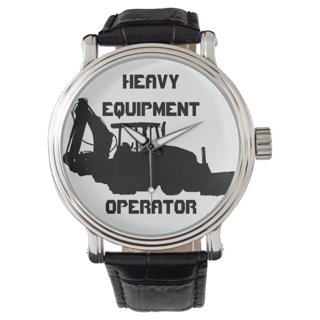 Montre Opérateur de matériel lourd (devant)