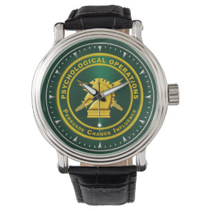 Montre Opérations psychologiques PSYOPS