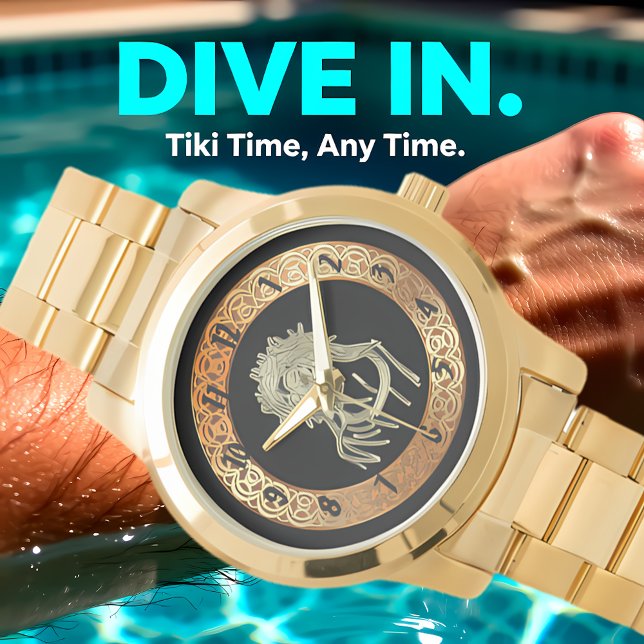 Montre Or Jésus regardant vers Dieu brillant brillamment (Créateur téléchargé)