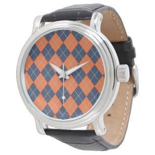 Montre Orange Jacquard Watch