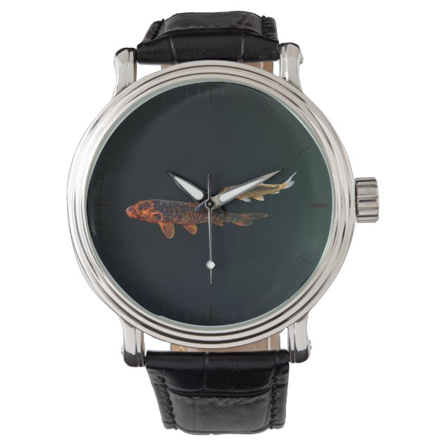 Montre Orange Koi et Gold Koi (devant)
