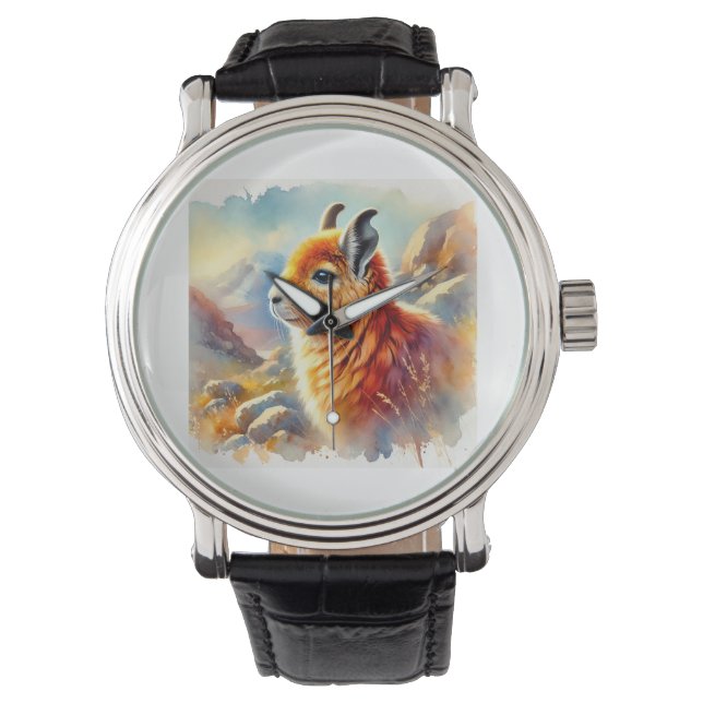 Montre Orange Rock Viscacha 270824AREF117 - Watercolor (devant)