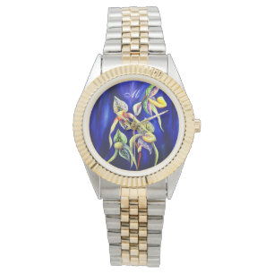 Montre Orchidées exotiques tropicales