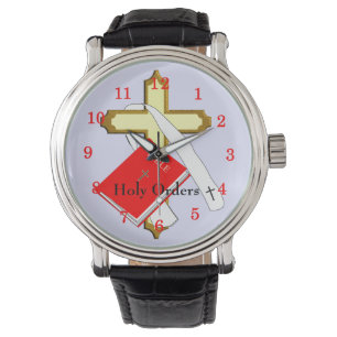 Montre Ordre religieux Bible Sainte Croix Design