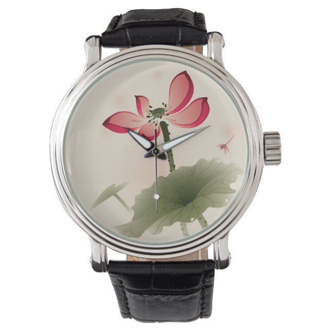 Montre Oriental Lotus (devant)