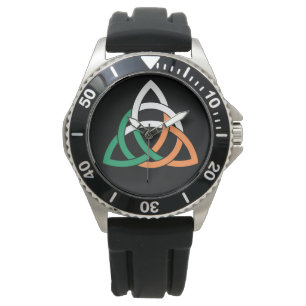 Montre Original Triquetra cercle noeud céleste Irlande Dr
