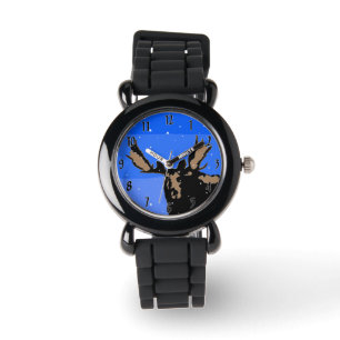 Montre Orignal en Hiver - Art Animalier Original