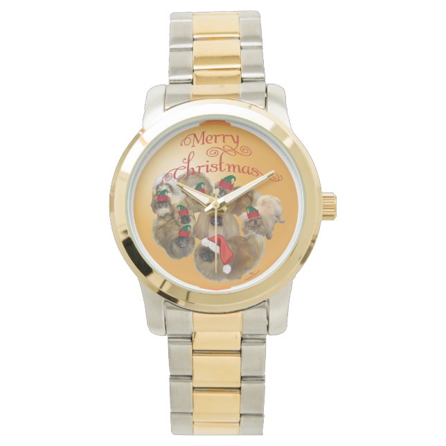 Montre Ornement du groupe des Pékinois (devant)