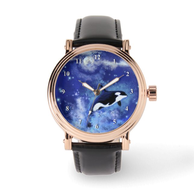 Montre Orque qui saute (Recto)
