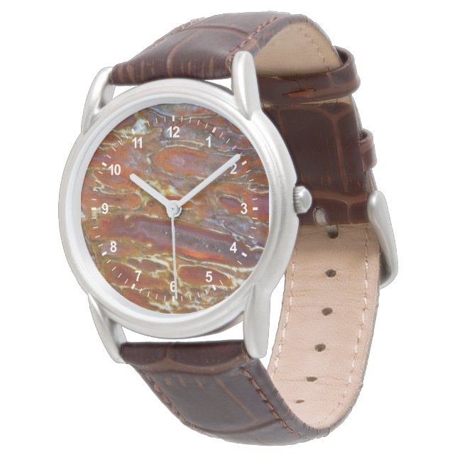 Montre Os de dinosaure pétrifié (Incliné)