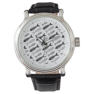 Montre Os de poissons - fruits de mer sur le menu