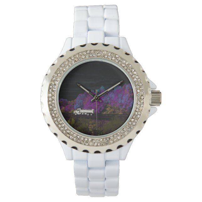 Montre oscar feuilles de la fête (devant)
