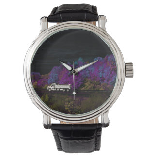 Montre oscar feuilles de la fête