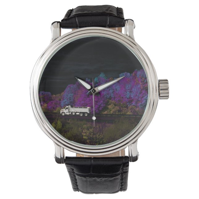 Montre oscar feuilles de la fête (devant)