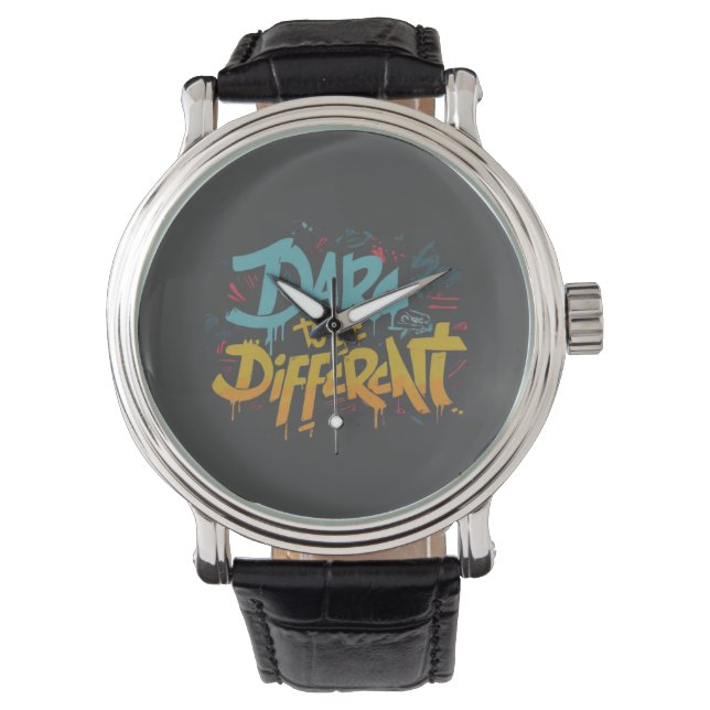Montre Oser être différent (devant)