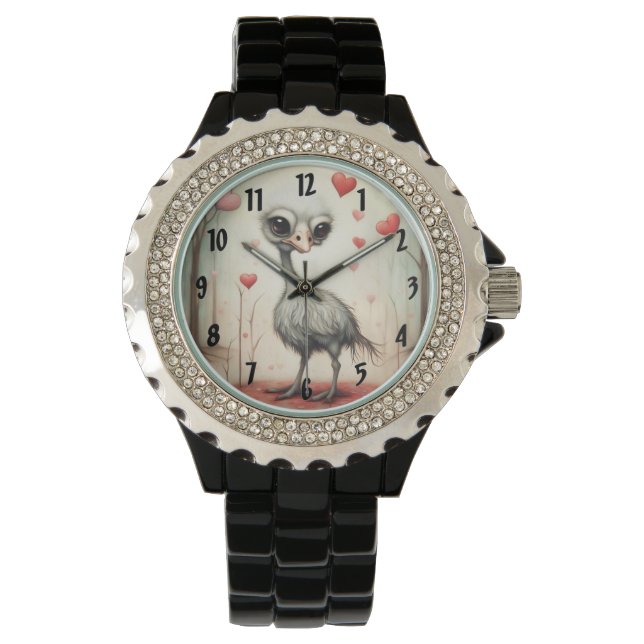 Montre Ostrich Love 2 (devant)