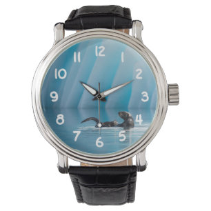 Montre Otter de mer joueuse