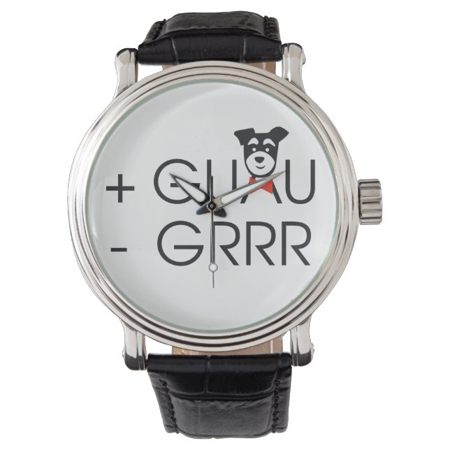 Montre + Ouah - Grr (devant)