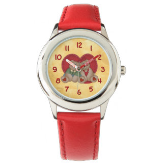 Montre Ours d'amour