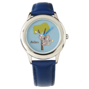 Montre Ours de koala de bébé et maman mignons pour des