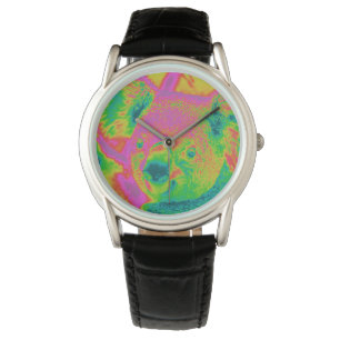 Montre ours de koala fluorescents