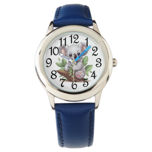 Montre Ours en Kola pour enfants  (devant)