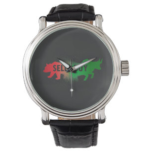 Montre Ours et taureaux