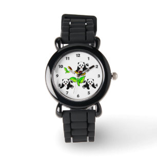 Montre Ours panda de tournesol