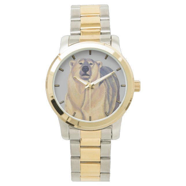 Montre Ours polaire Observateur Faune Art Ours Ours Montr (devant)