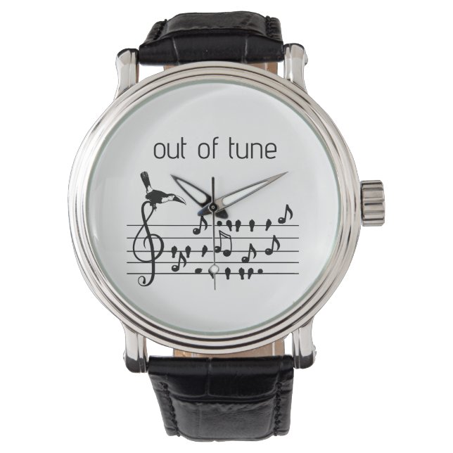 Montre Out of Tune, toucan rejoignant les oiseaux chanteu (devant)