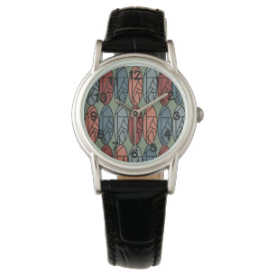 Montre Ovales Abstraits