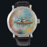 Montre OVNI Whimsical Fun<br><div class="desc">Une montre fantaisiste UFO / UAP.</div>