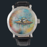 Montre OVNI Whimsical Fun<br><div class="desc">Une montre fantaisiste UFO / UAP.</div>