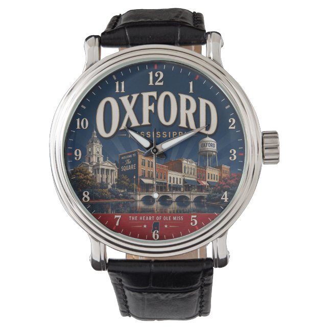 Montre Oxford Mississippi  (devant)