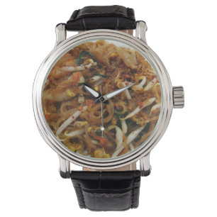 Montre Pad Thai [ผัดไทย] Nourriture de rue thaïlandaise