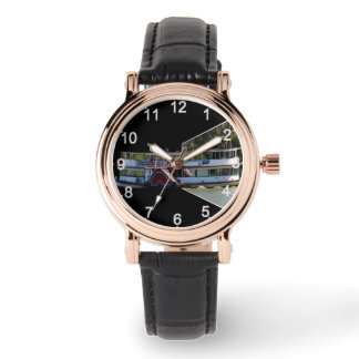 Montre Paddle vintage Steamer Popout Art,