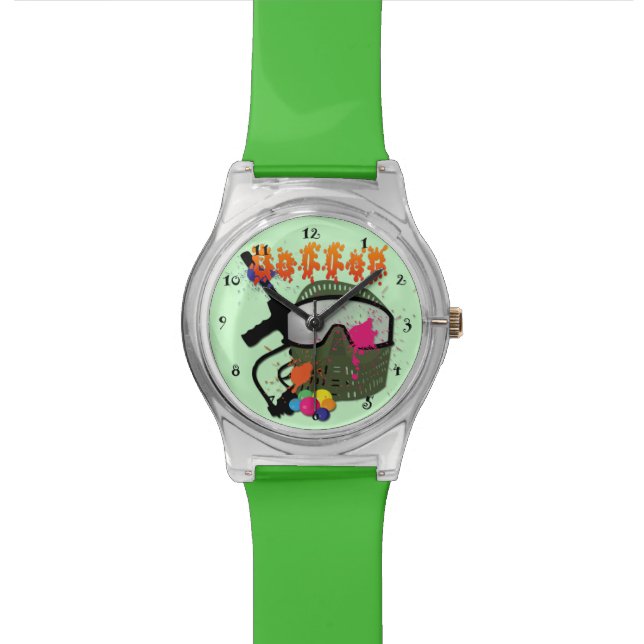 Montre Paintball - montre-bracelet de Baller (Fermer)