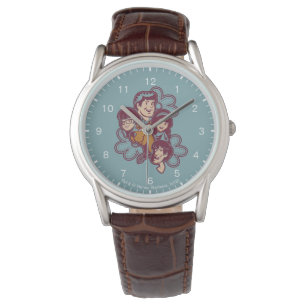 Montre Paisely Flower Scooby-Doo et le Gang