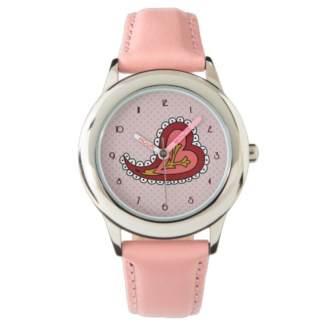 Montre Paisley Heart Watch (devant)