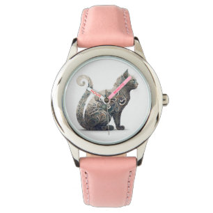 Montre Paisley Profil Chat