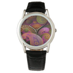 Montre Paisley Purple