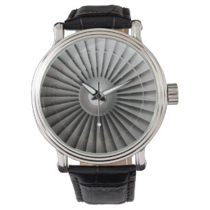 Montre Pales de ventilateur de moteur à réaction
