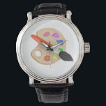 Montre Palette Artiste<br><div class="desc">Drawing of an Artist's</div>